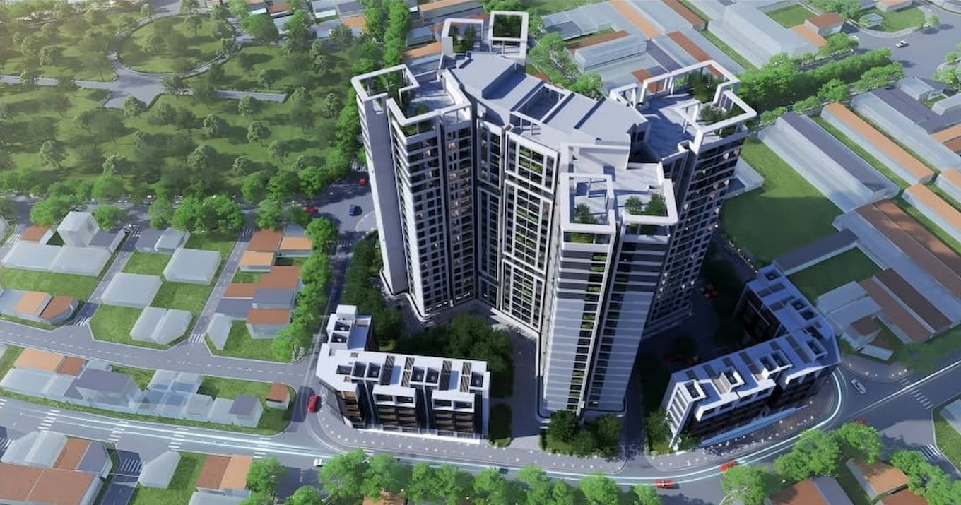 Mặt bằng tổng thể NOXH ETC Linh Đàm