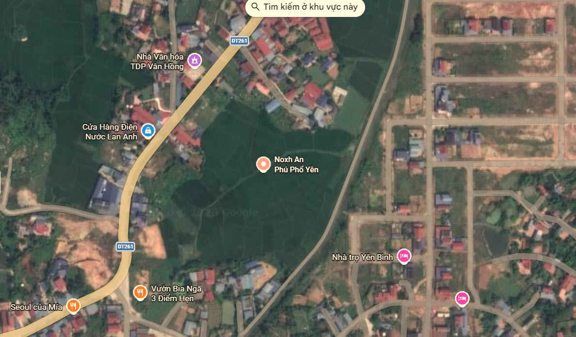 Bản đồ vị trí NOXH An Phú